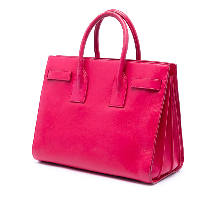 Small Leather Sac De Jour Satchel - Image 2