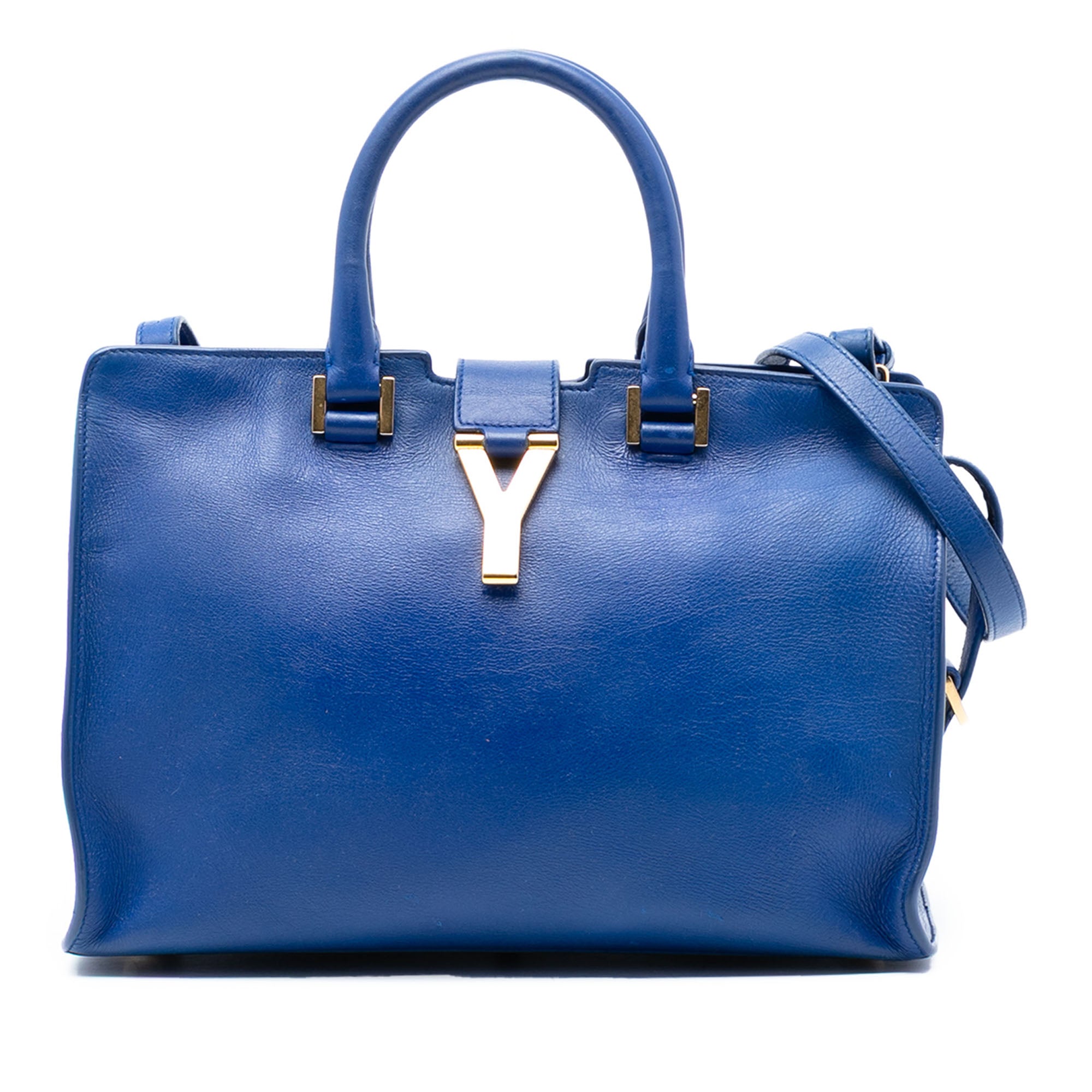 Small Calfskin Cabas Chyc Satchel - Image 1
