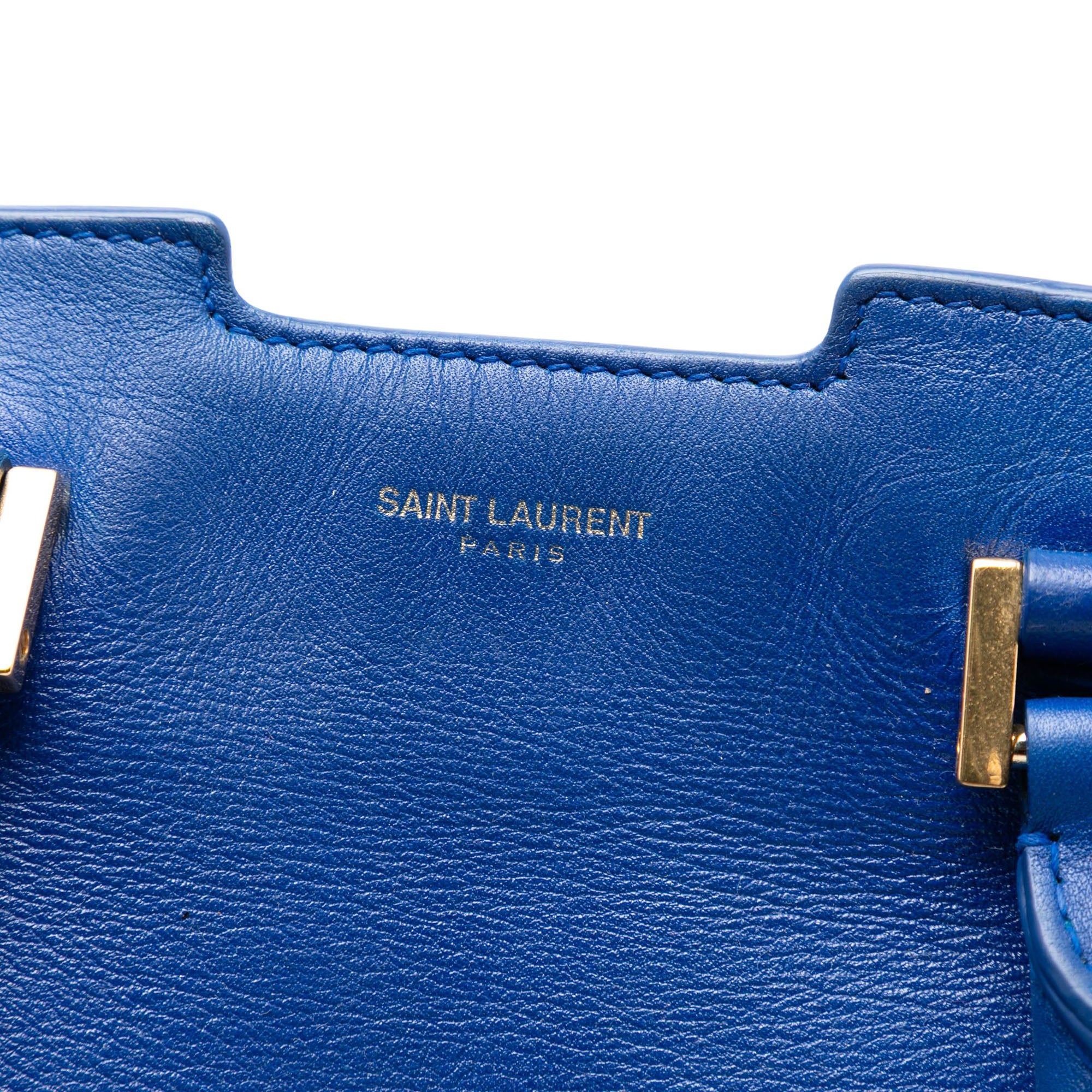 Small Calfskin Cabas Chyc Satchel - Image 5