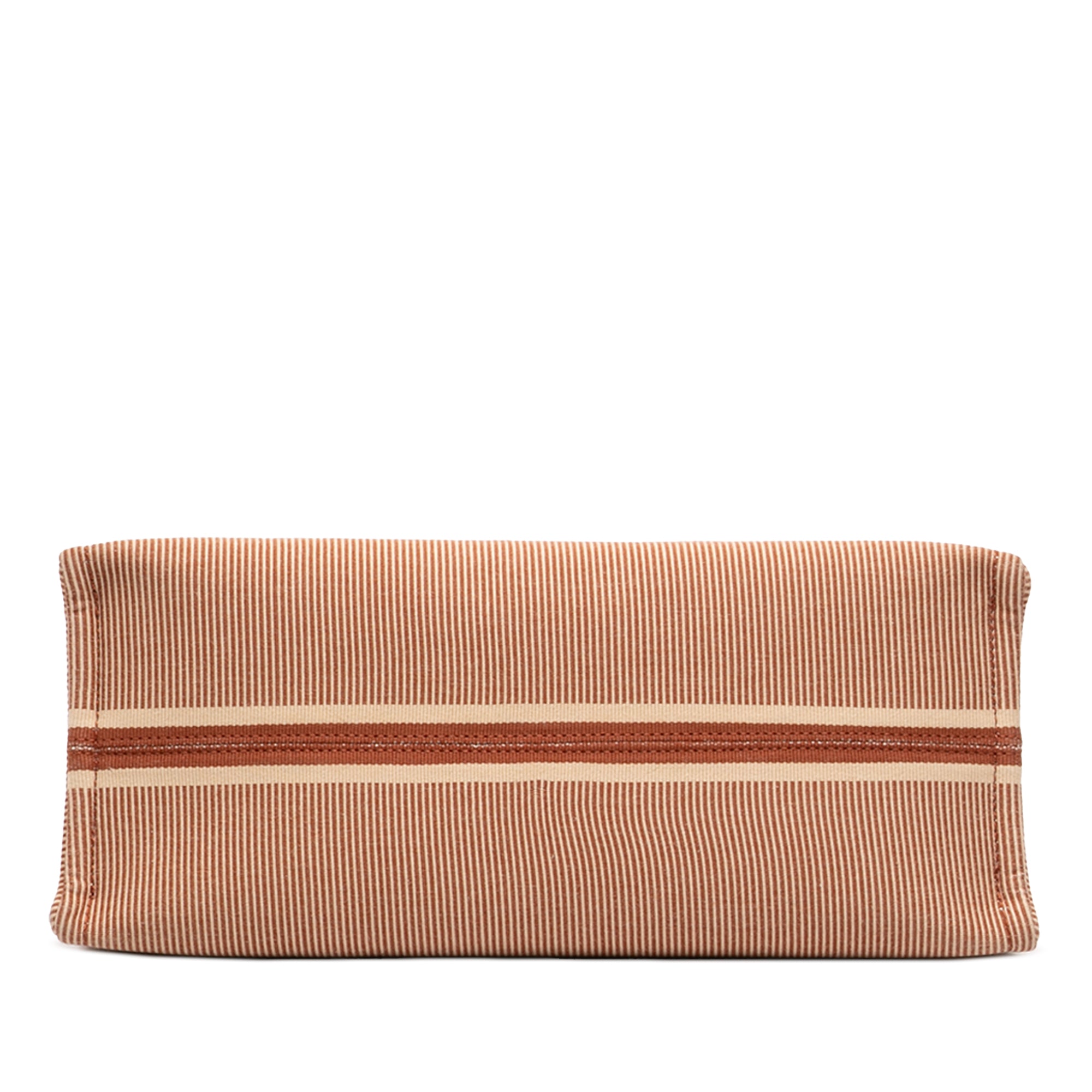 Large Striped Canvas Cabas Thais Tote - Image 3