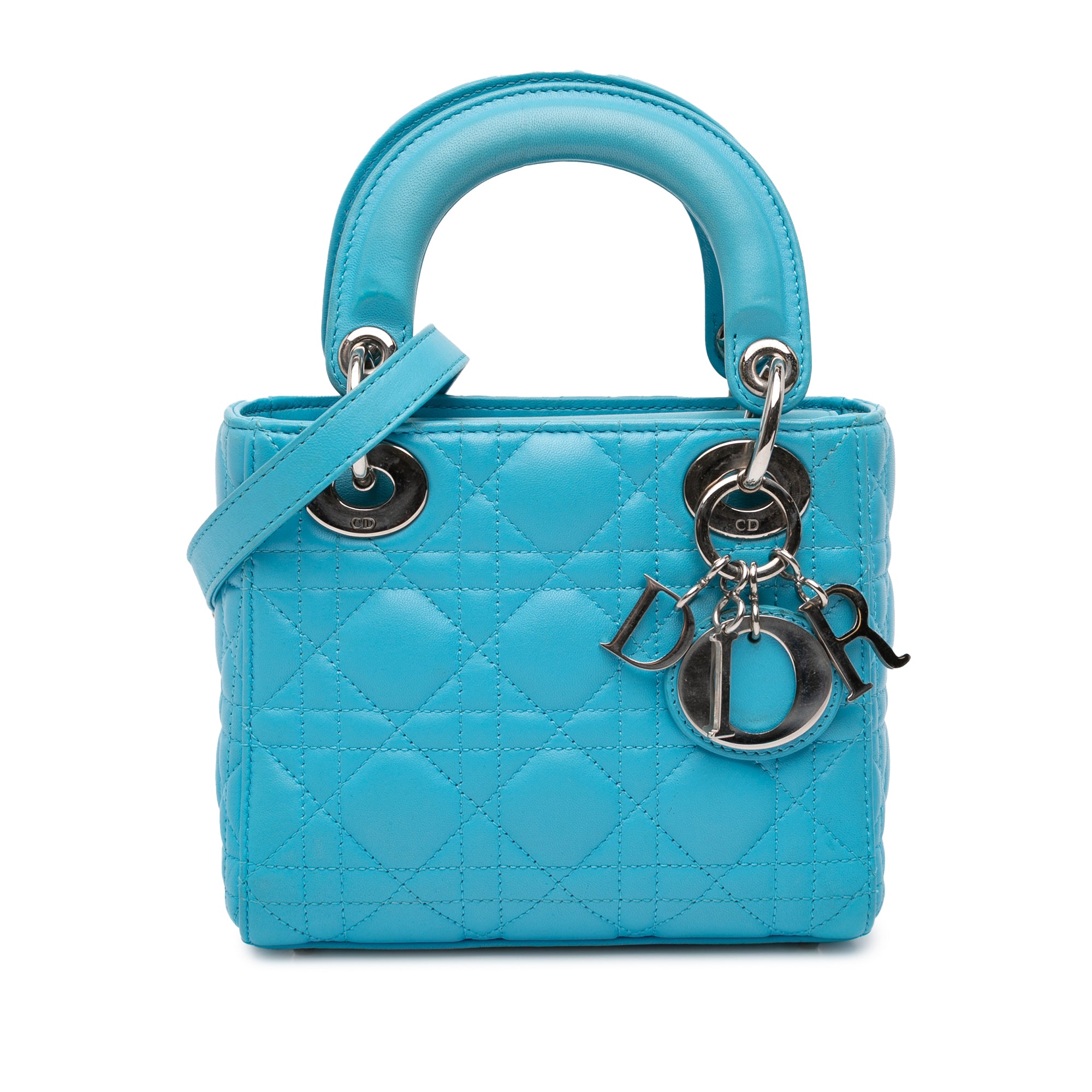 Mini Lambskin Cannage Lady Dior - Image 1