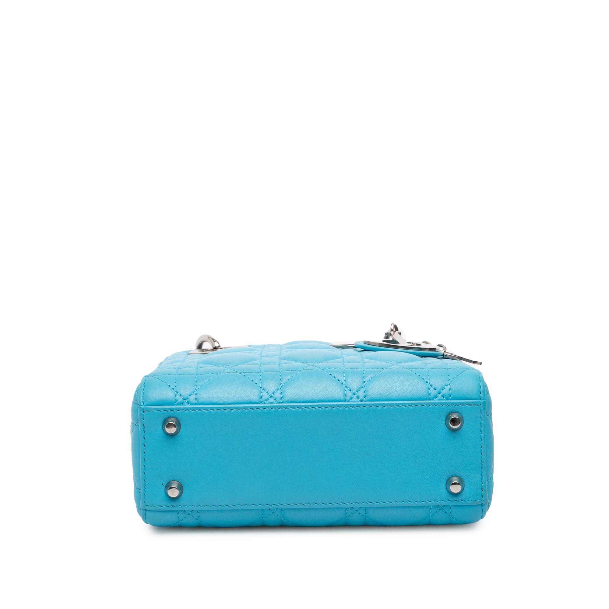 Mini Lambskin Cannage Lady Dior - Image 3