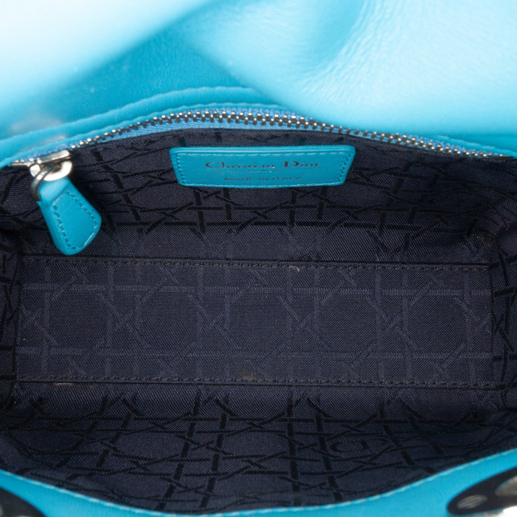 Mini Lambskin Cannage Lady Dior - Image 4