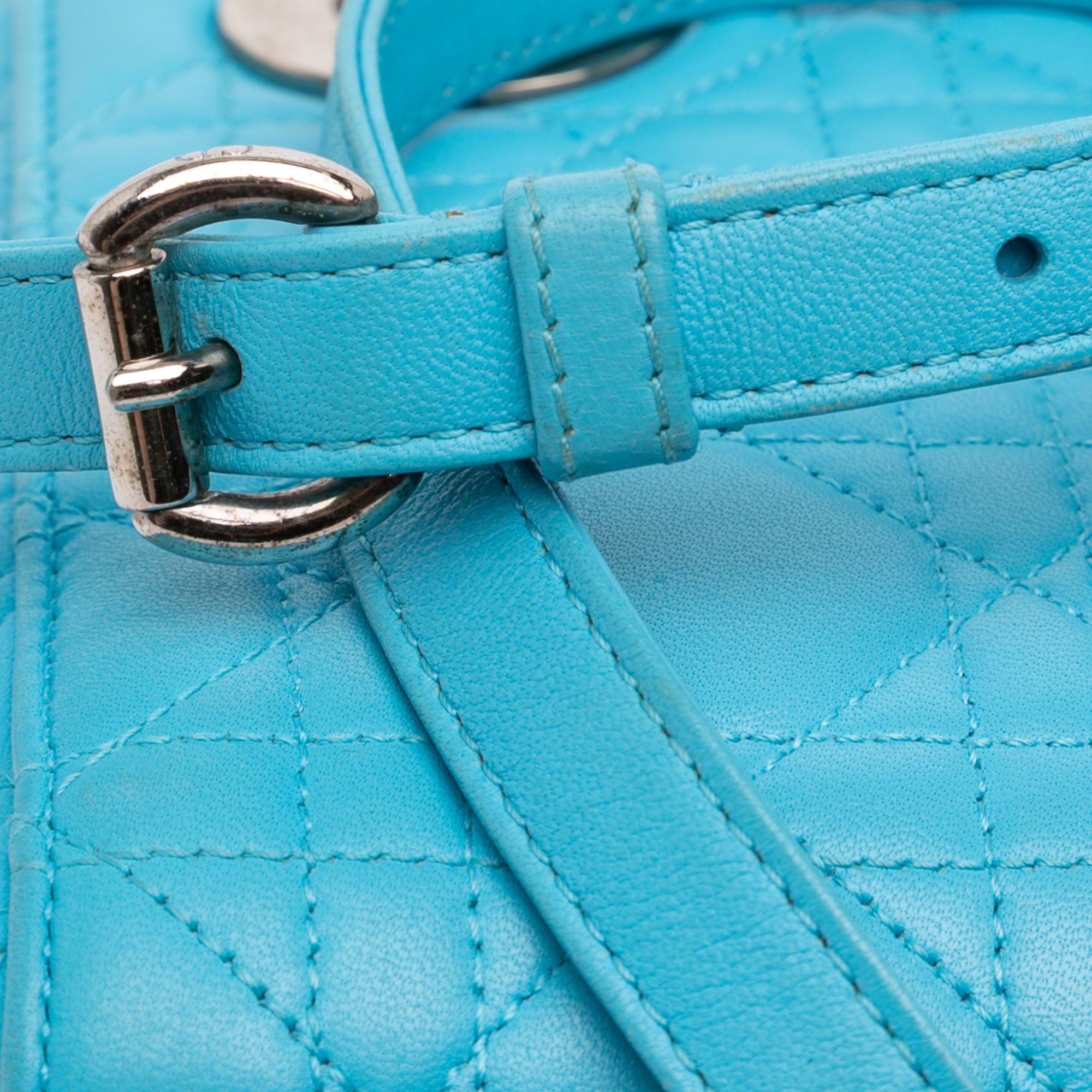 Mini Lambskin Cannage Lady Dior - Image 9
