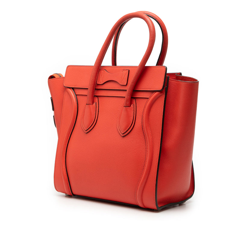 Micro Leather Luggage Tote - Image 2