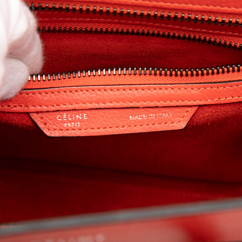 Micro Leather Luggage Tote - Image 5