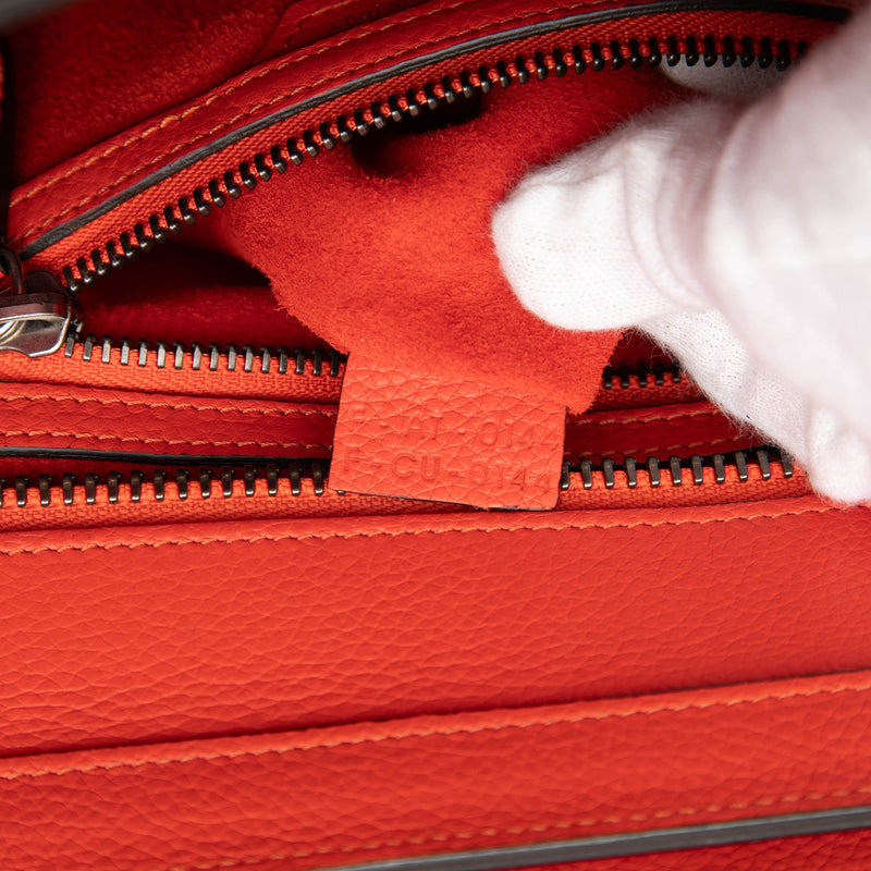 Micro Leather Luggage Tote - Image 6