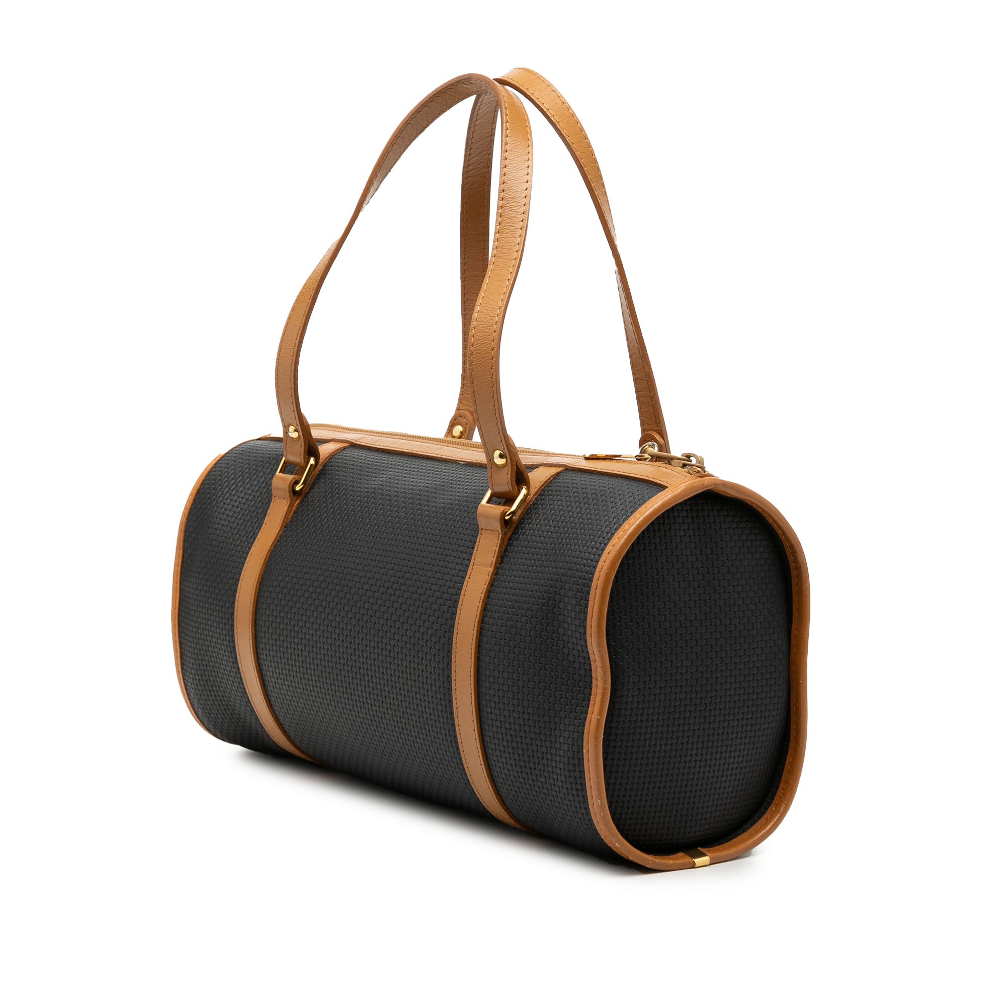 Weave Canvas Boston Bag - Image 2