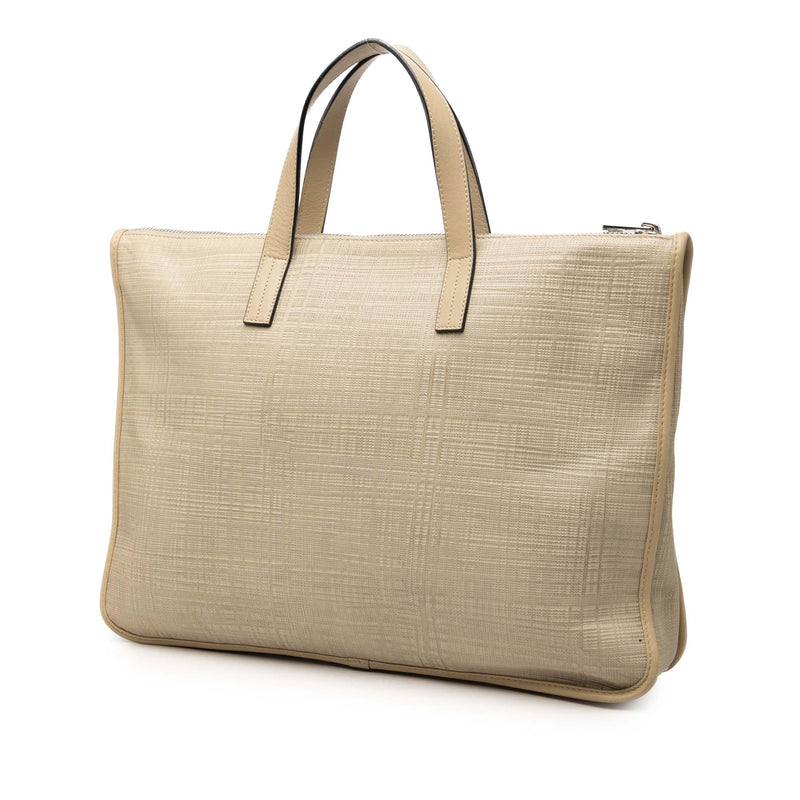 Embossed Leather Anagram Goya Briefcase - Image 2
