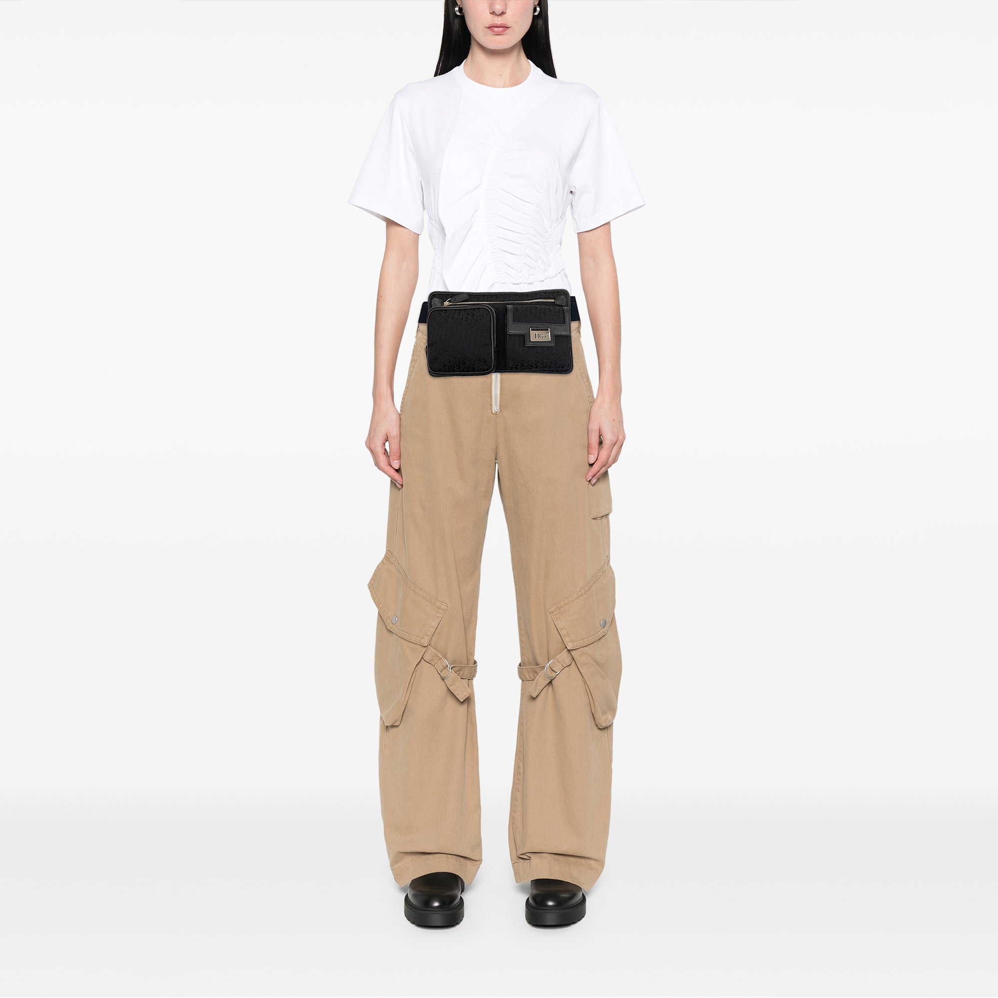 Diorissimo Trotter Canvas Street Chic Belt Bag - Image 7