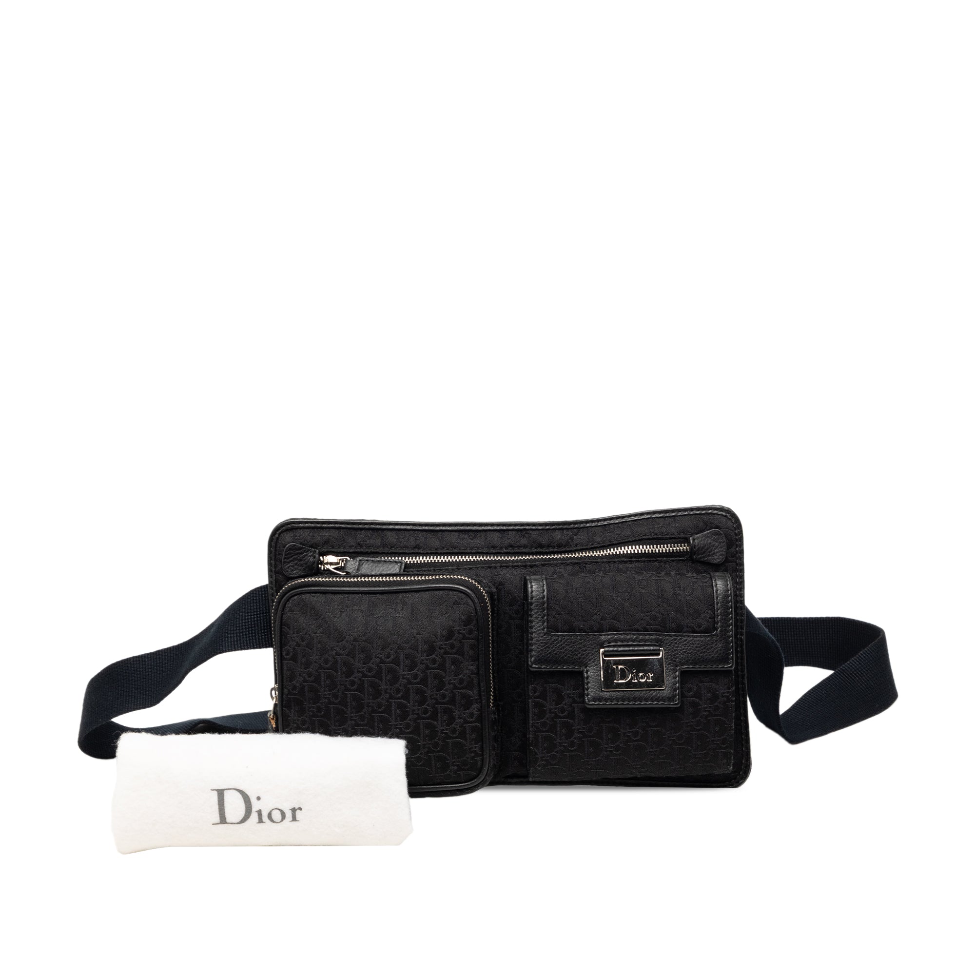 Diorissimo Trotter Canvas Street Chic Belt Bag - Image 8