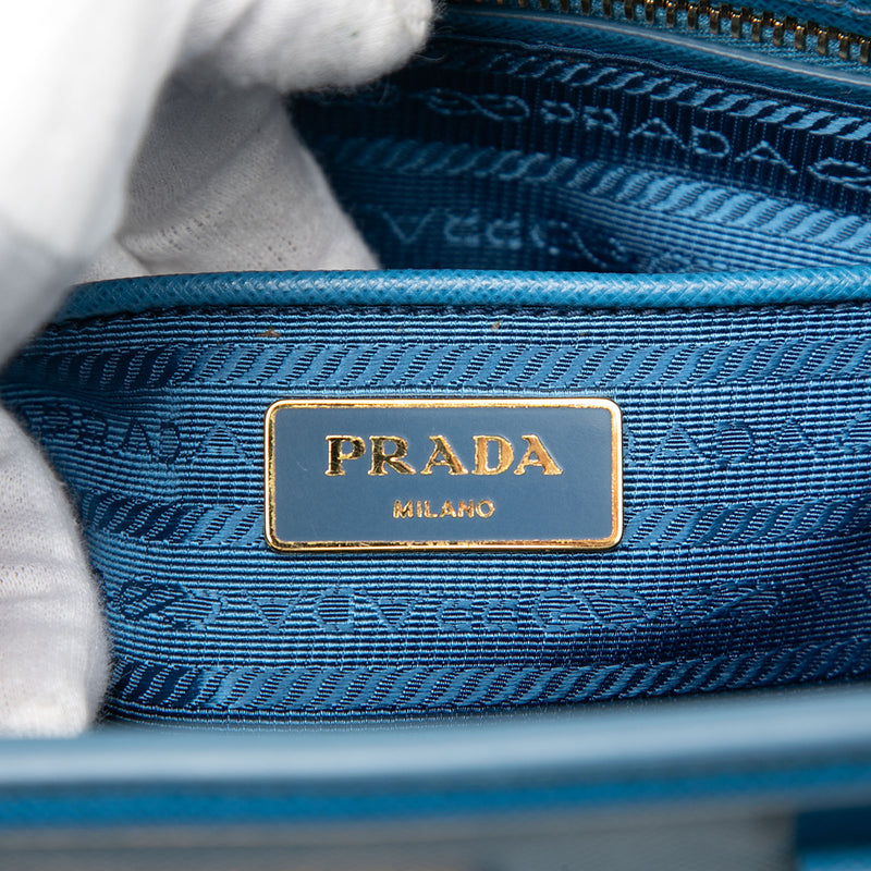 Saffiano Lux Parabole Satchel - Image 5