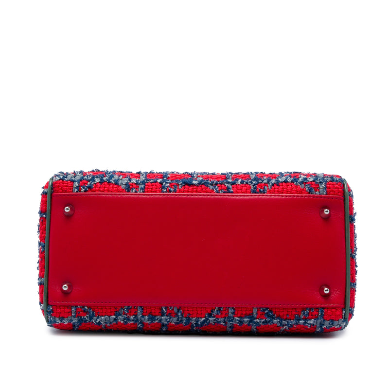 Medium Tweed Cannage Fringe Lady Dior - Image 3