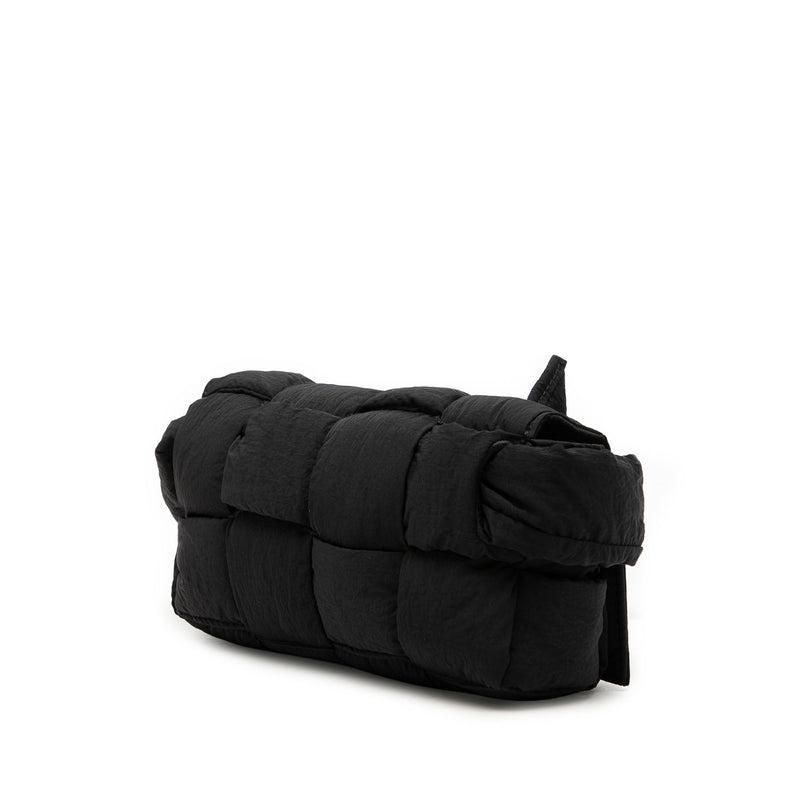Mini Nylon Intrecciato Padded Tech Cassette Belt Bag - Image 2