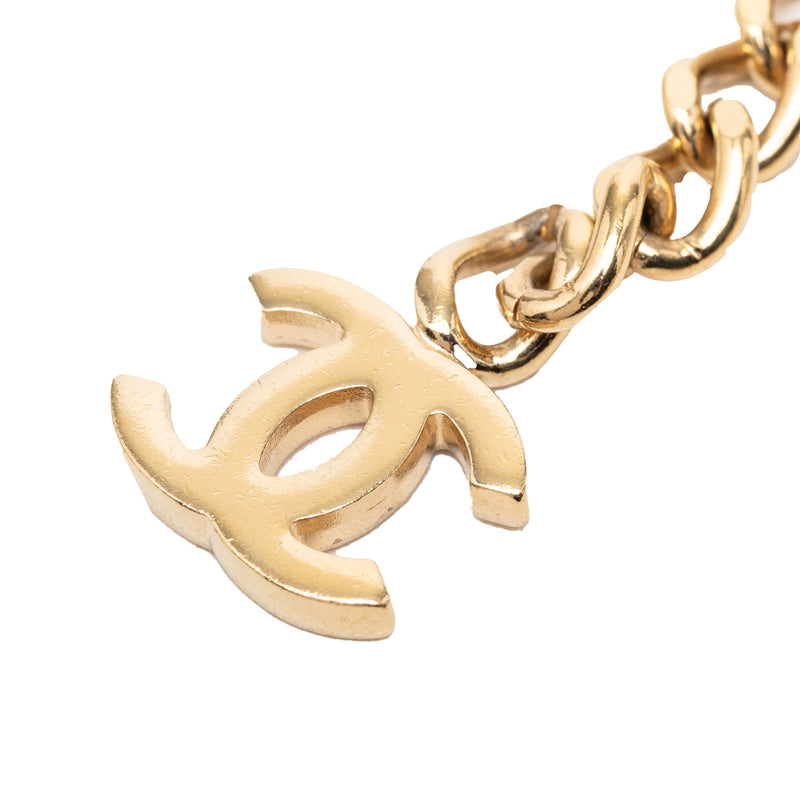 Gold Plated Strass Coco Double Chain Belt - Image 2