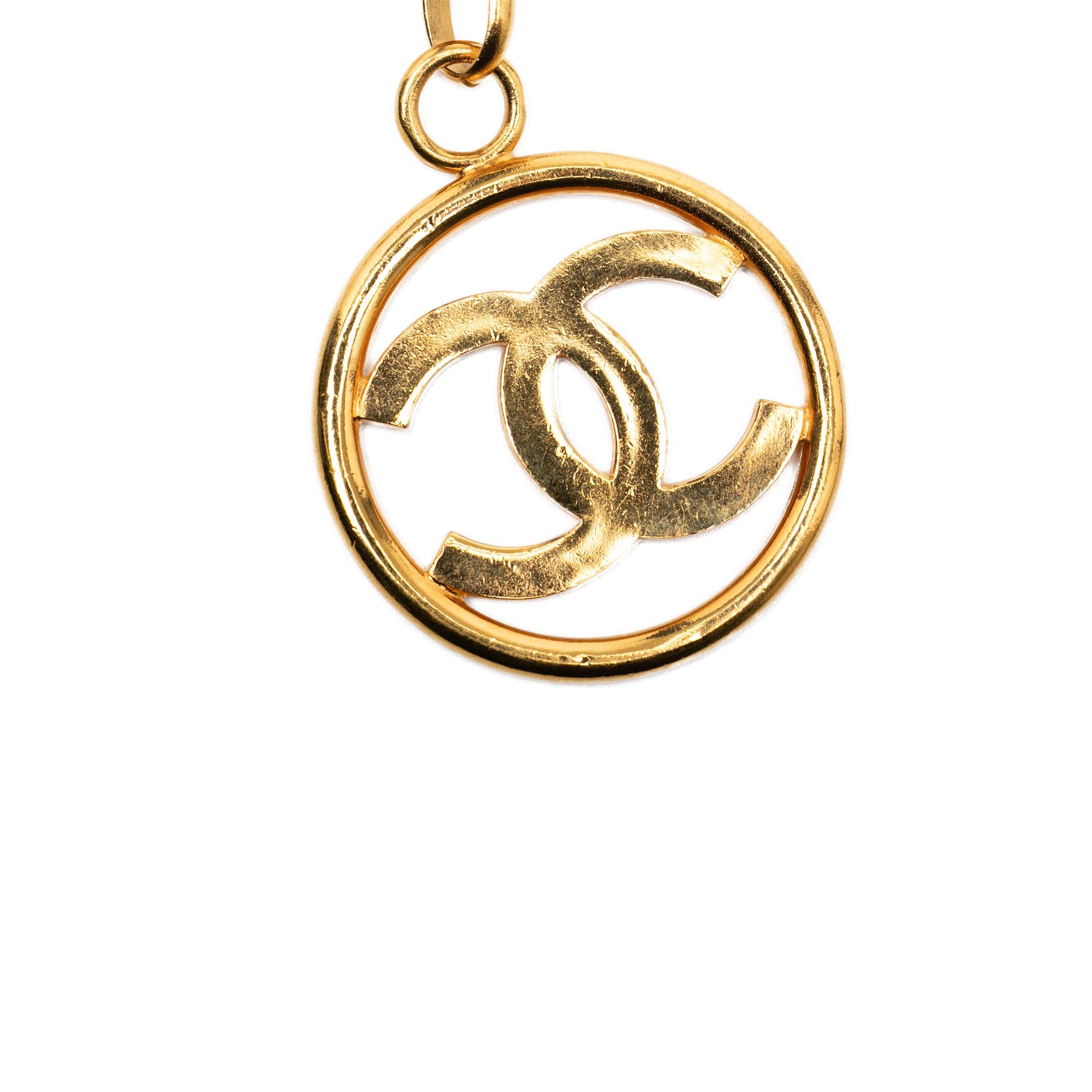 CC Gold  Plated Logo Chain Belt - Image 3