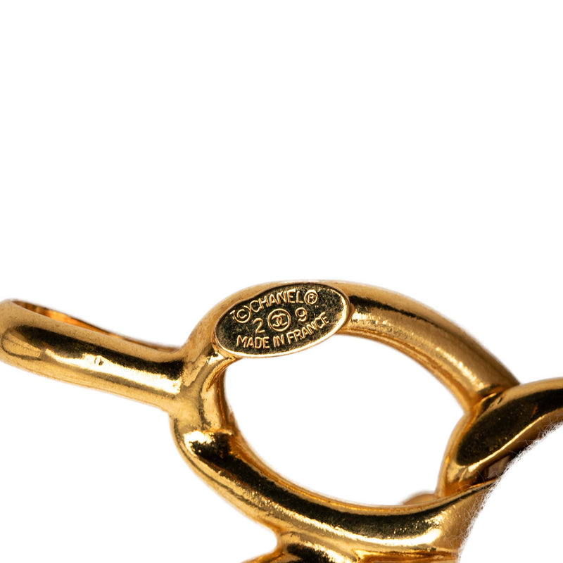 CC Gold  Plated Logo Chain Belt - Image 4