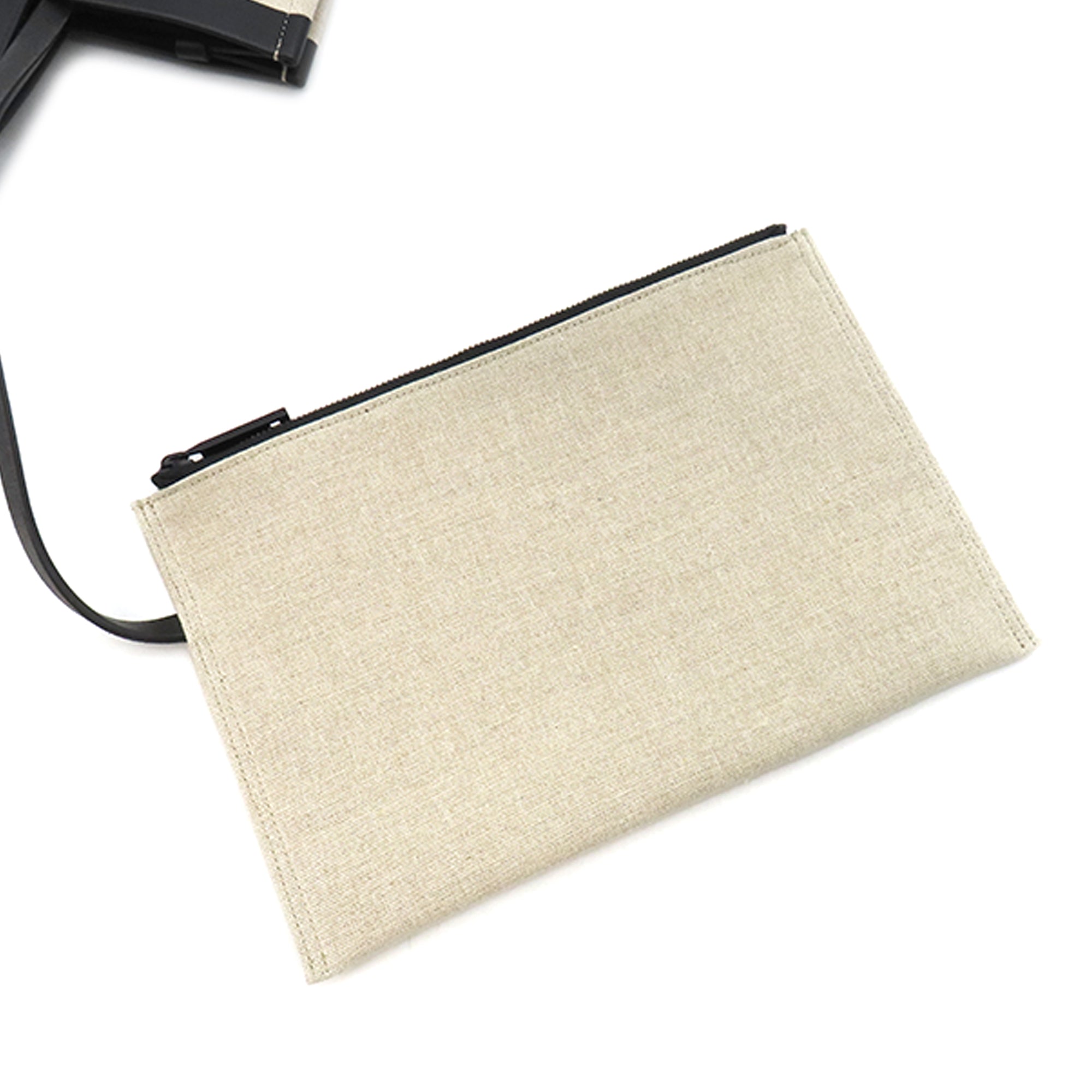 Canvas Embossed Logo Signature Tote - Image 10