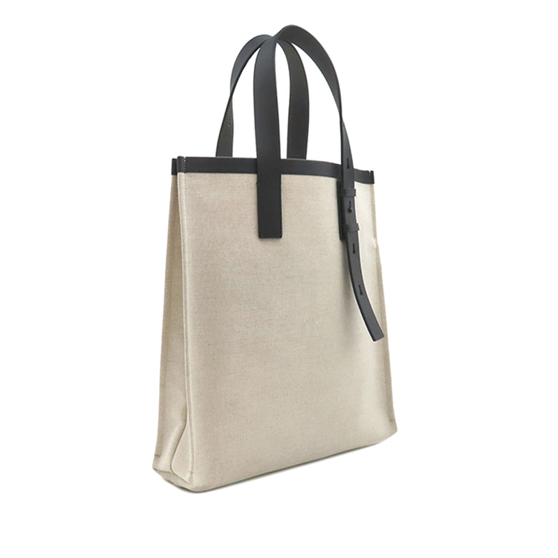 Canvas Embossed Logo Signature Tote - Image 2