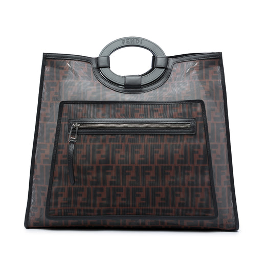 Large FF 1974 Mesh Runaway Shopper Tote - Image 1