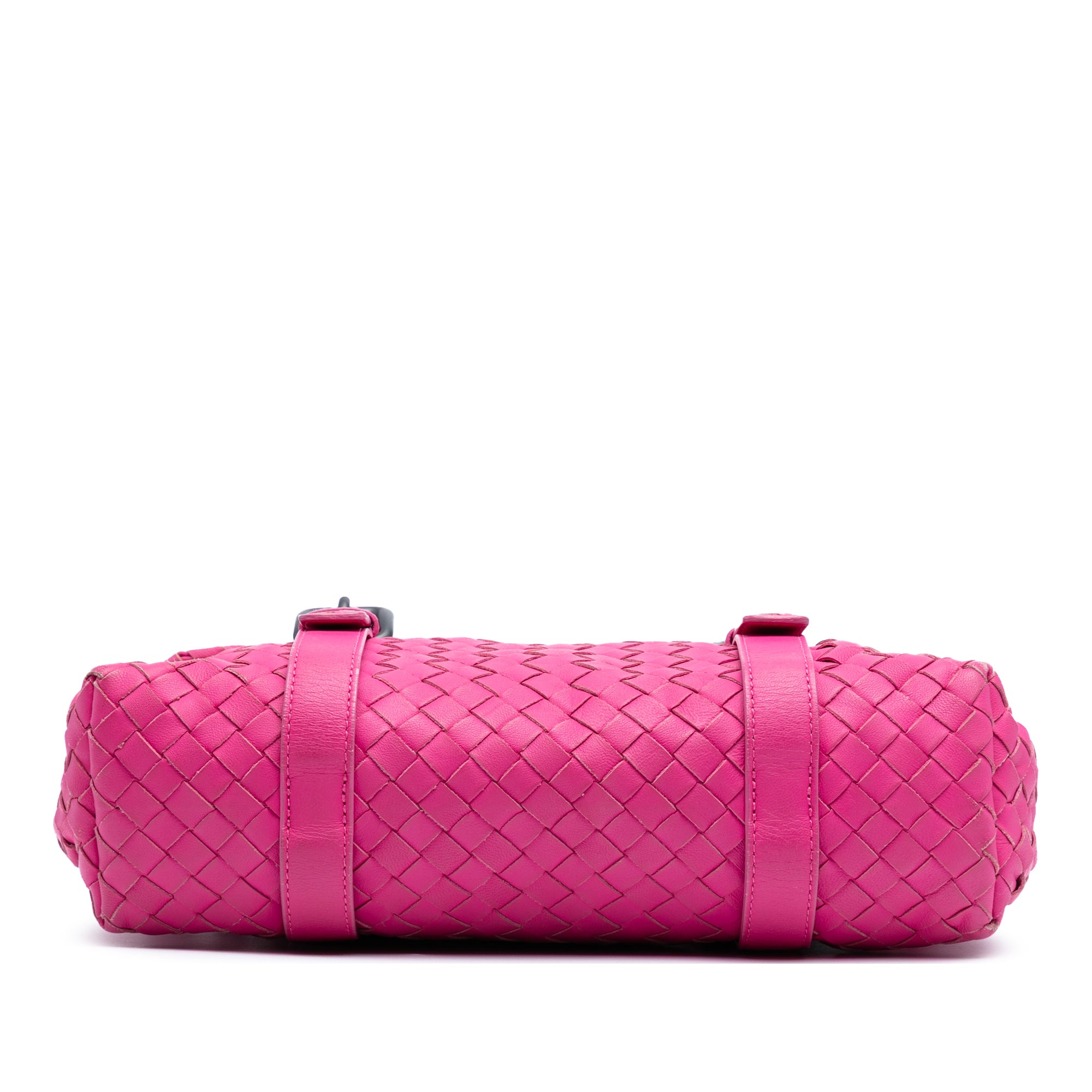 Nappa Intrecciato Flap Satchel - Image 3