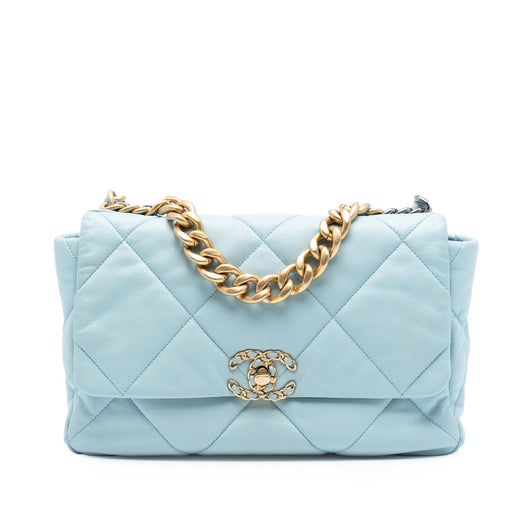Large Lambskin 19 Flap - Image 1