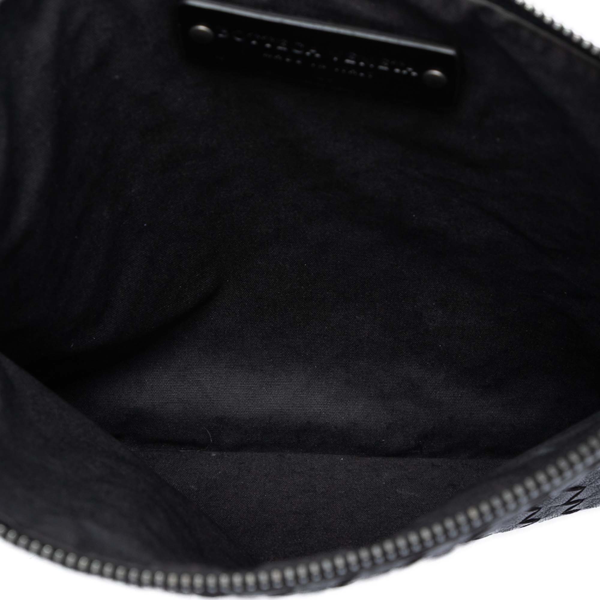 Intrecciato Trimmed Leather Clutch - Image 4