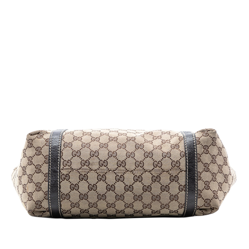 GG Canvas Web New Ladies Tote - Image 3