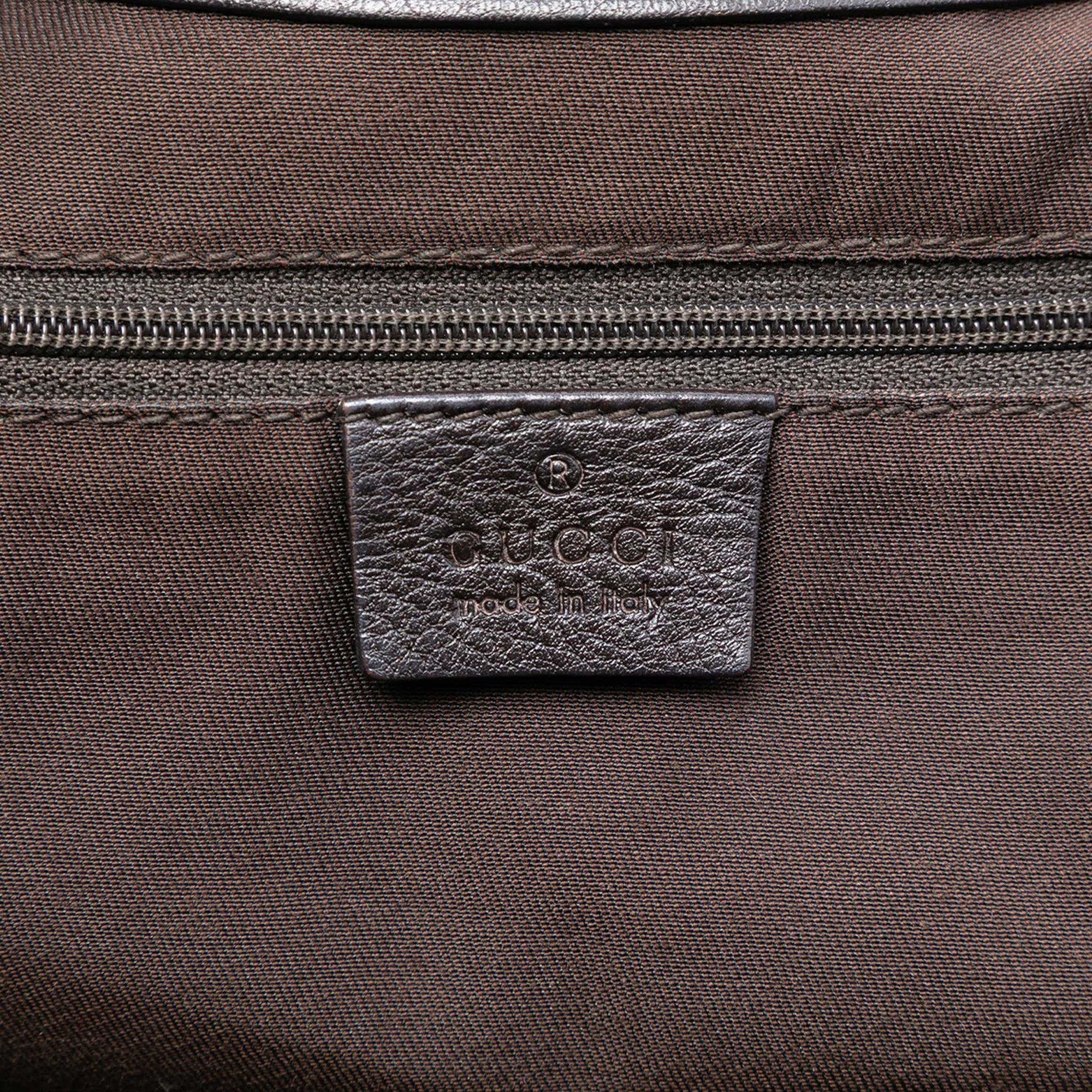 GG Canvas Web New Ladies Tote - Image 5