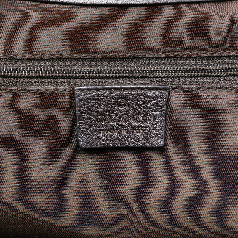 GG Canvas Web New Ladies Tote - Image 5