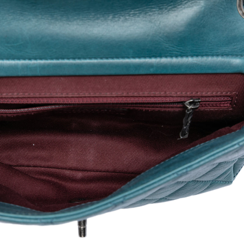 Quilted Calfskin Plaque Double Flap - Image 4