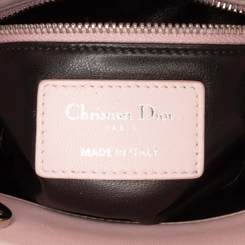 Mini Calfskin Sequin Embellished Lady Dior - Image 5