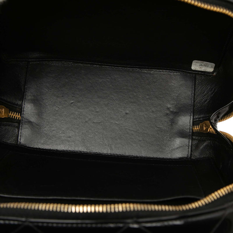 Quilted Patent Vanity Case - Image 4