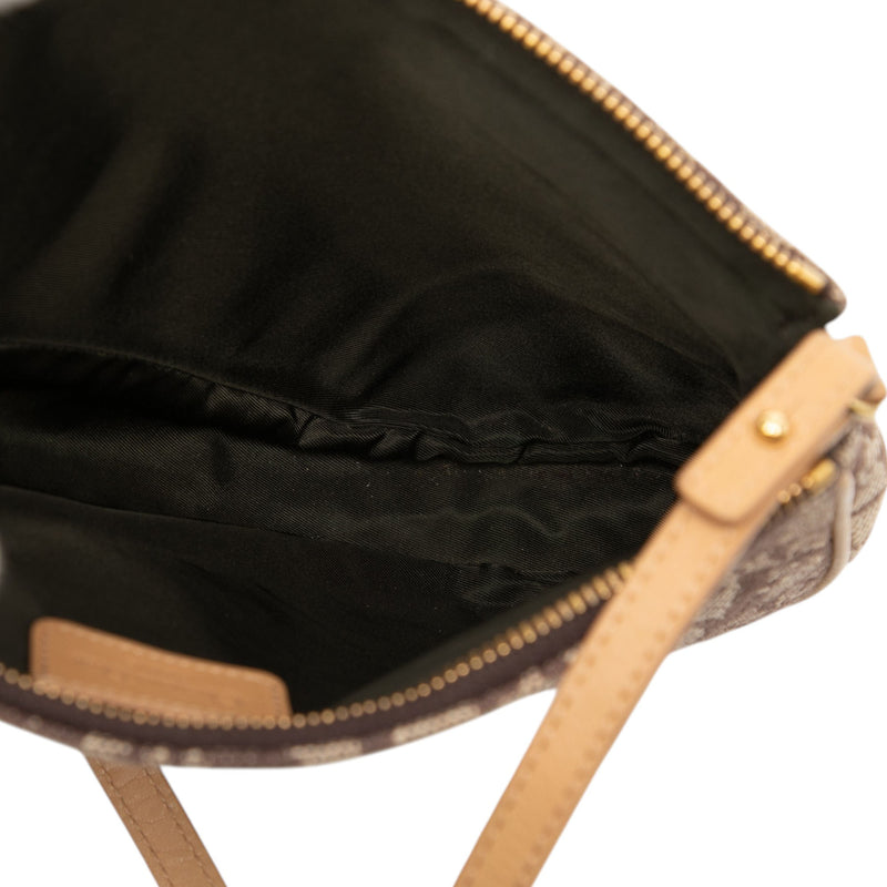 Mini Diorissimo Canvas Saddle Pochette - Image 4