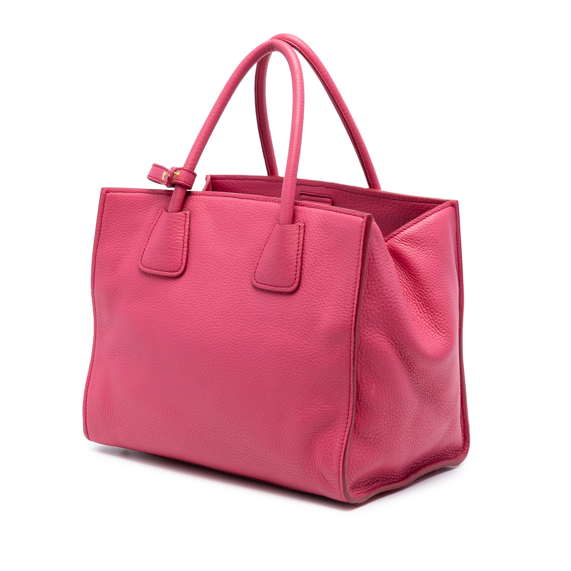 Vitello Daino Front Pocket Open Convertible Tote - Image 2