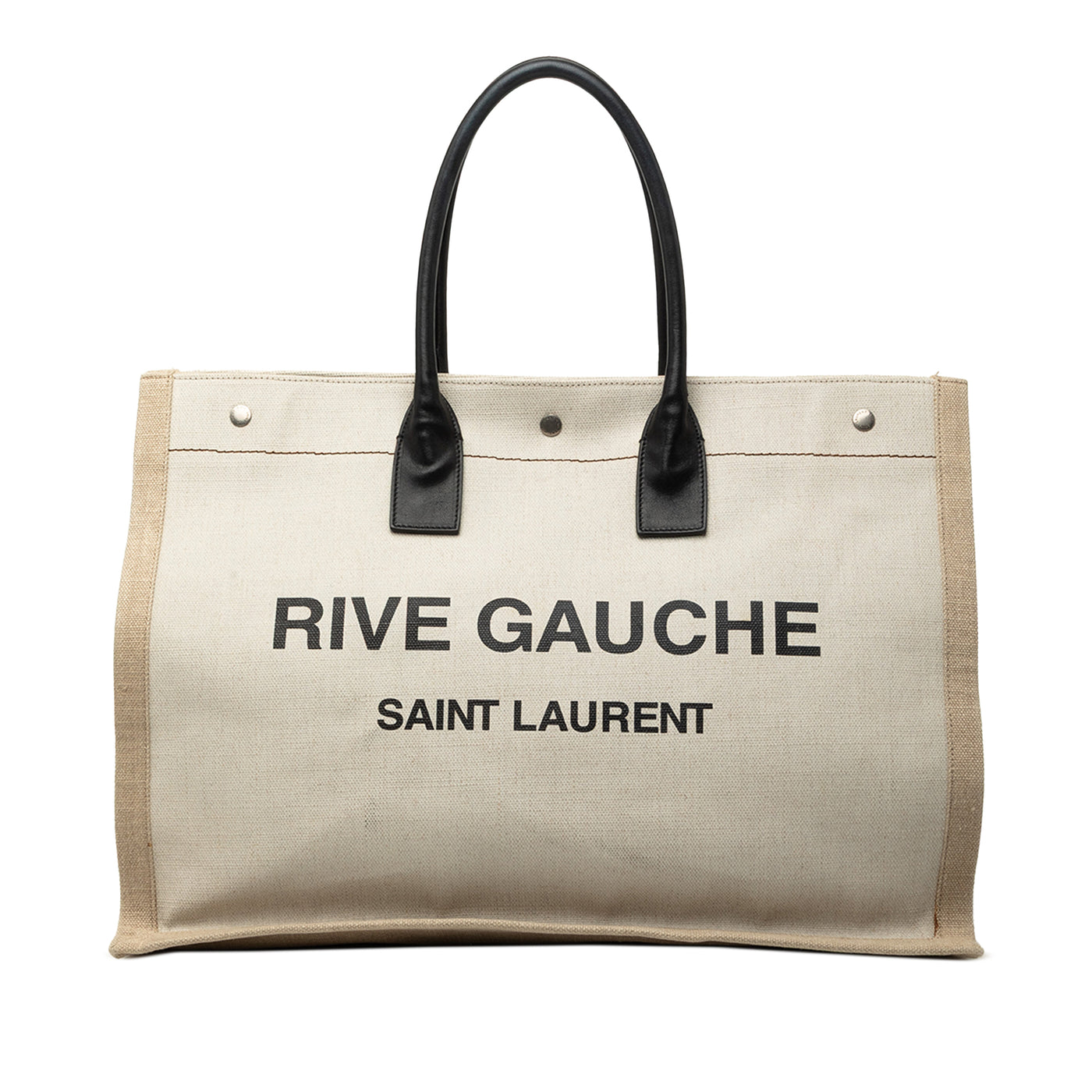 Large Canvas Rive Gauche Tote - Image 1