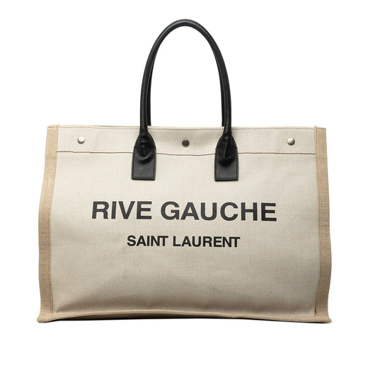Large Canvas Rive Gauche Tote - Image 1