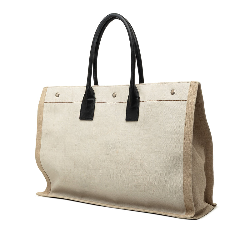 Large Canvas Rive Gauche Tote - Image 2