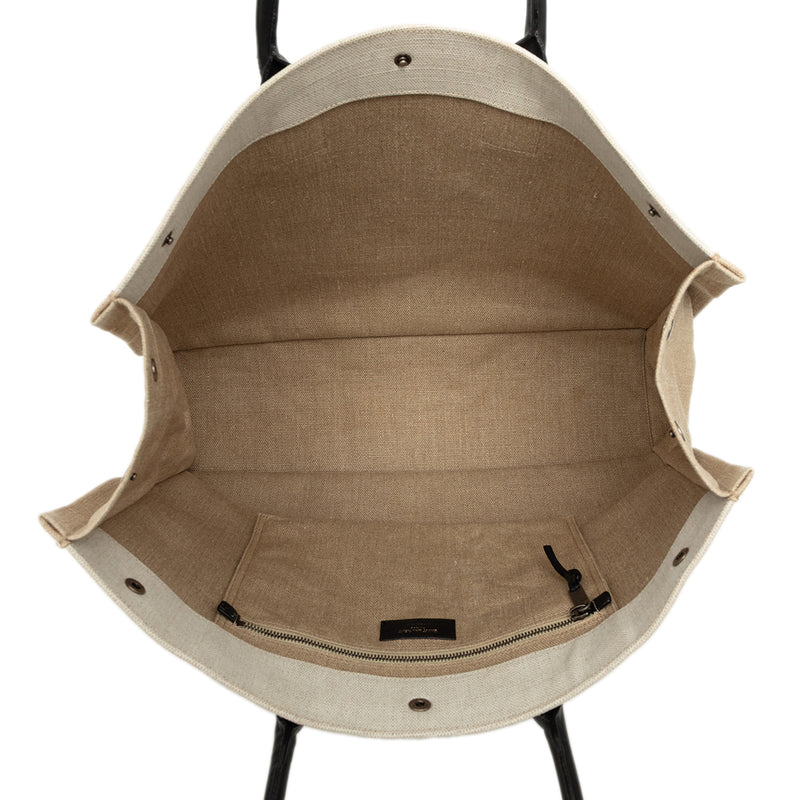 Large Canvas Rive Gauche Tote - Image 4