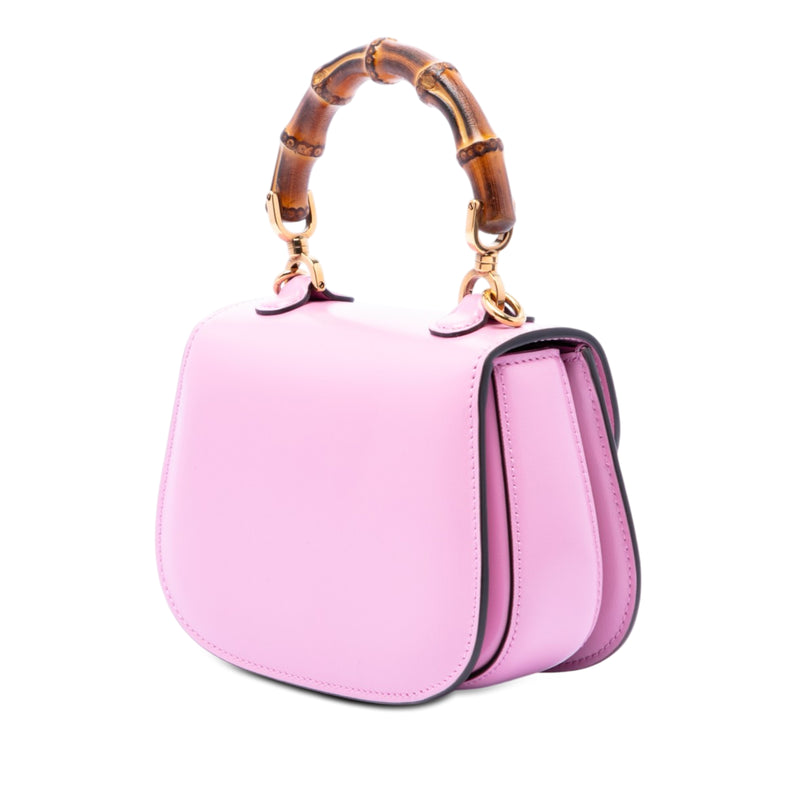 Mini Calfskin Web 1947 Bamboo Top Handle Bag - Image 2