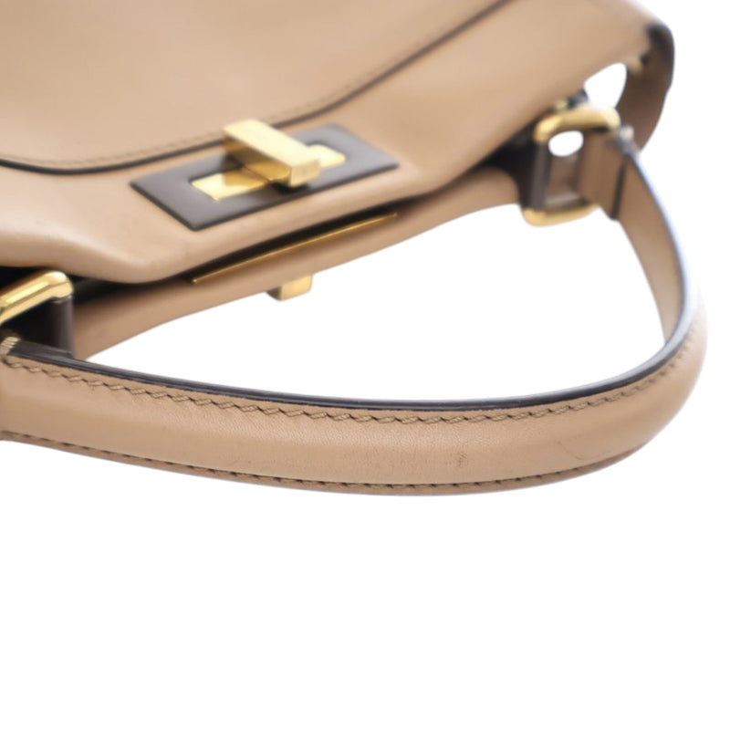 Medium Leather Peekaboo Iconic Satchel - Image 11