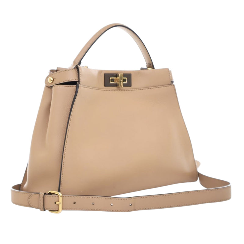 Medium Leather Peekaboo Iconic Satchel - Image 2