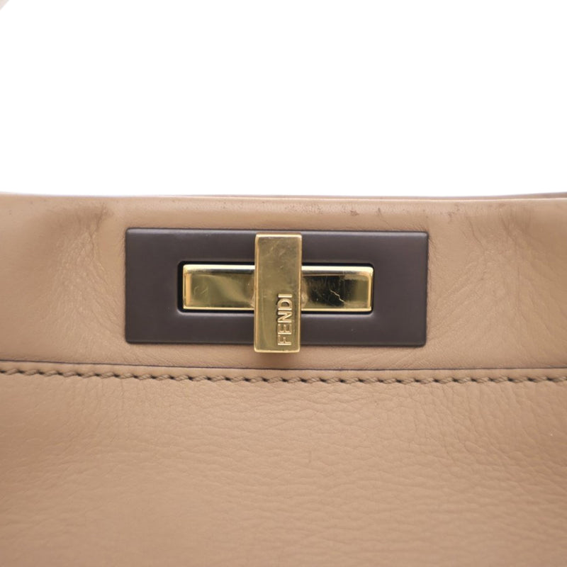 Medium Leather Peekaboo Iconic Satchel - Image 7