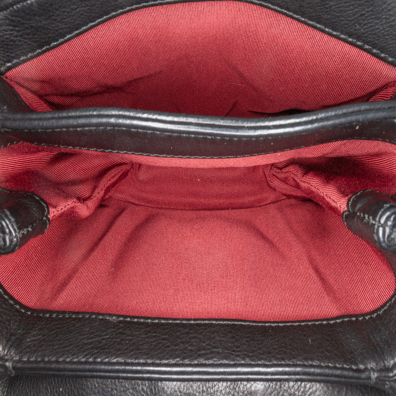 Mini Quilted Calfskin Pearl CC Accordion Flap - Image 4