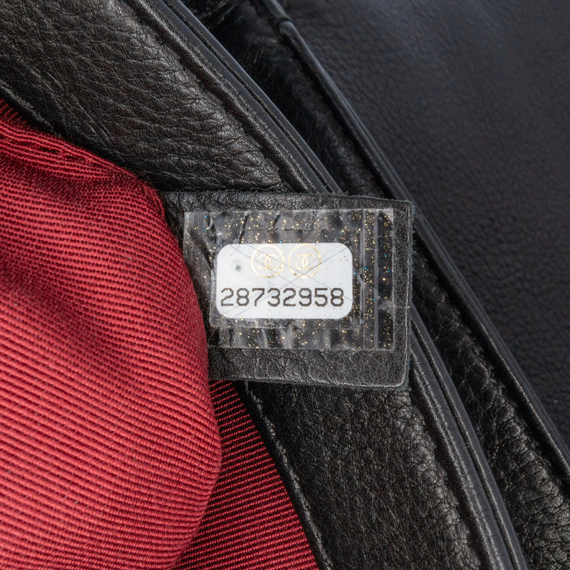 Mini Quilted Calfskin Pearl CC Accordion Flap - Image 6