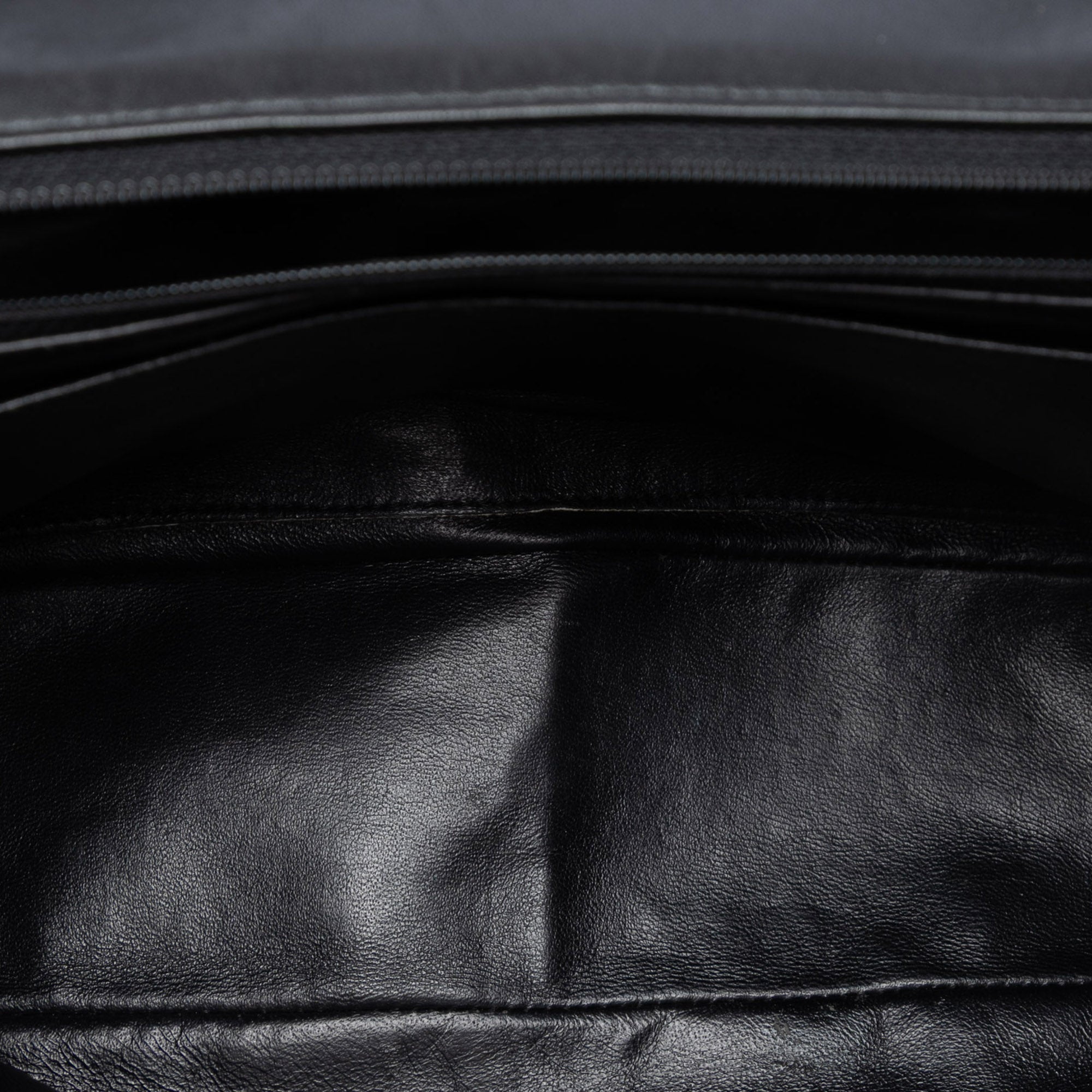Jumbo Classic Perforated Lambskin Single Flap - Image 4