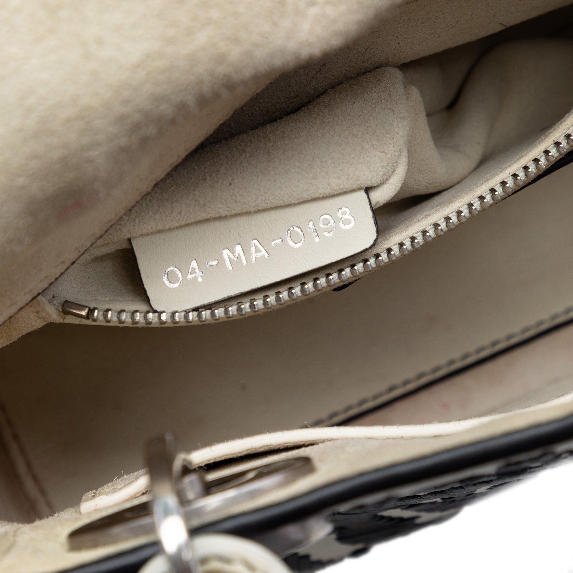 Mini Calfskin Flower Embroidered Lady Dior - Image 6