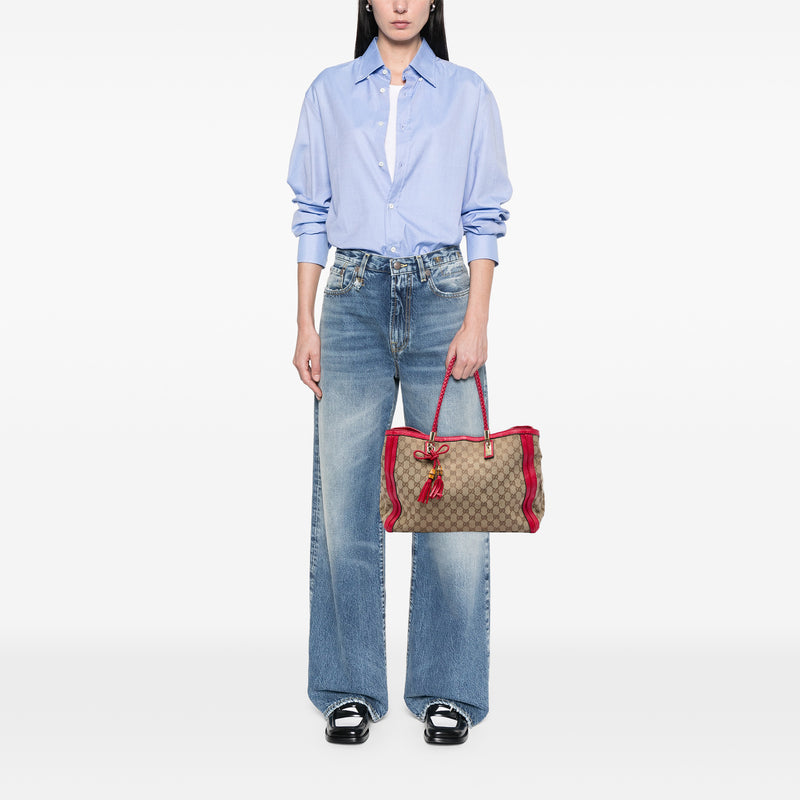 GG Canvas Bella Tote - Image 5
