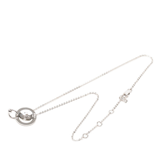 Brass Button Pendant Necklace - Image 1