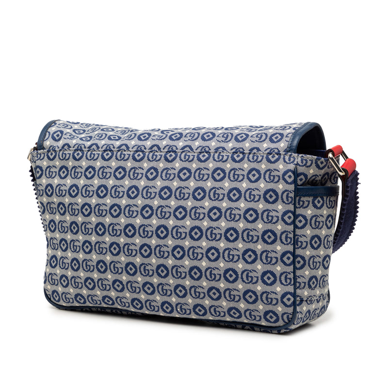Kids GG Canvas Star Messenger Bag - Image 2